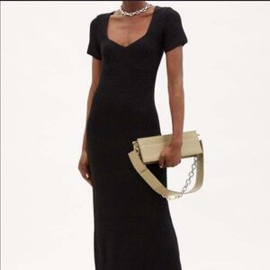 STAUD Camden dress Black